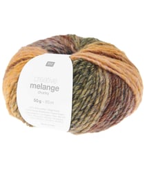 Pelote de laine à tricoter CREATIVE MELANGE CHUNKY - Rico Design 082 Dark Berries
