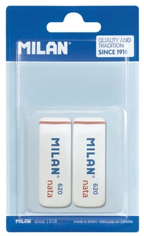 Blister 2 gommes nata® 620