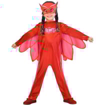 Déguisement Bibou Pyjamasque Rouge Taille 7-8 ans