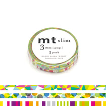 Masking tape - 3 rouleaux ultra-fins POP 3mm x 7M