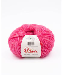 Pelote de laine et Alpaga Phil Vénus - Phildar Petunia Rose