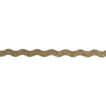 Paillettes Tape Wave, or, 15mm, Rouleau 5m
