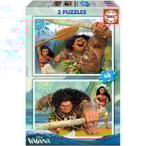 Puzzle - Disney Vaiana - 2 modèles - 2x48 pièces - Dès 4 ans - Educa