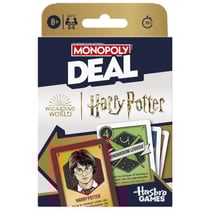 Monopoly Deal Harry Potter, Jeu de cartes rapide 15 min, Games, Des 8 ans