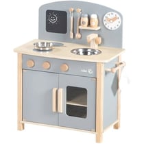 Cuisine enfant en bois - Gris / Naturel
