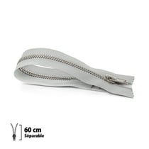 Fermeture éclair Z22 pull et blouson - Séparable 60 cm