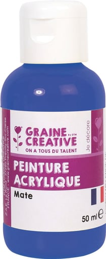 PEINTURE ACRYLIQUE 50ML BLEU ROI