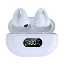 Avizar Écouteurs TWS Ergonomiques Bluetooth 5.3 Modèle Pittsburgh Blanc