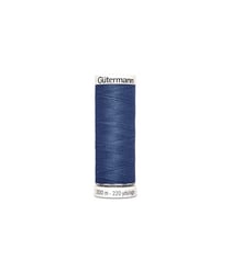 Fil à Coudre 100% polyester 200m - Gütermann 068 Bleu