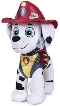 Peluche chien marcus 30 cm - pat' patrouille dino rescue - peluche licence paw patrol