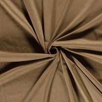 Tissu Suédine extensible Elora aspect daim uni Camel
