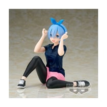 Re:Zero Starting Life In Another World - Statuette Relax Time Rem Training Style Ver. 14 cm