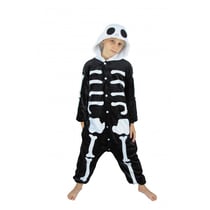Déguisement Kigurumi Squelette Taille 11-14 Ans