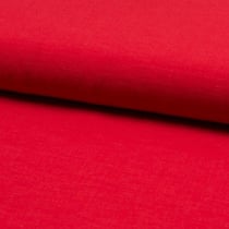 Tissu Viscose lin Santorini Rouge