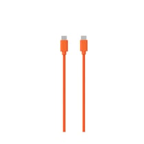 Jaym Câble USB-C vers USB-C 3A Charge et Synchronisation Collection POP 1,5m Orange