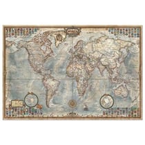 Puzzle Mappemonde EDUCA 4000 pièces - Collection Adulte