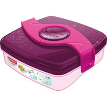 Boîte à goûter - Plastique - Rose violet - 1 compartiment - 520 ml - 15 x 17 cm - Maped