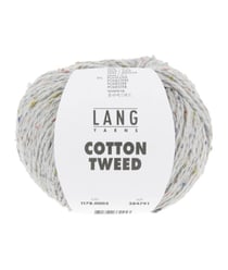Pelote de Soie et Coton COTTON TWEED - Lang Yarns 03 Gris