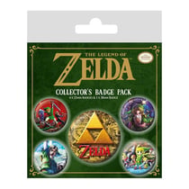 The Legend of Zelda - Pack 5 badges Classics