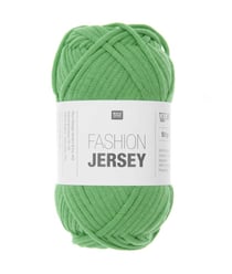 Pelote de coton à tricoter FASHION JERSEY - Rico Design 27 Vert Herbe