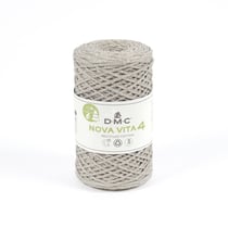 DMC - Fil Coton Recyclé Eco Vita Metallic 4mm Col. 311 beige