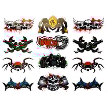 24 tatouages éphémères pour enfant