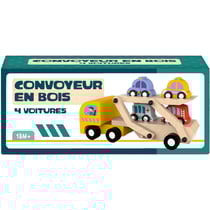 Convoyeur en Bois 4 Voitures - Wdk Groupe Partner