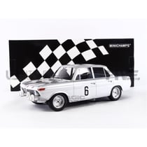 Voiture Miniature de Collection - MINICHAMPS 1/18 - BMW 1800 Tisa - Spa 1965 - Grey