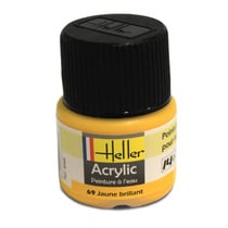 Jaune Brillant acrylique 12ml