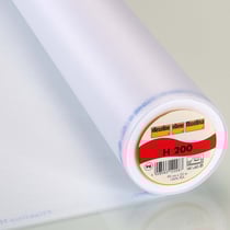 Entoilage Thermocollant Vlieseline H200 Blanc - Par 50 cm