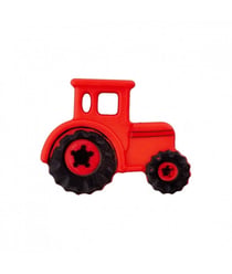 Bouton Tracteur à queue 23mm - Pym Rouge
