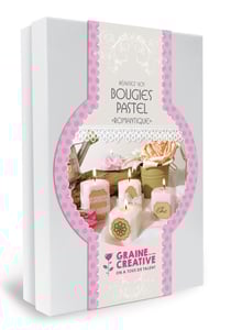Coffret bougie romantique