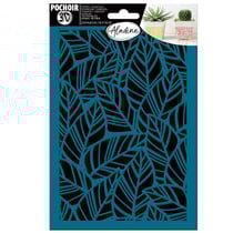 Pochoir 3D - Feuilles