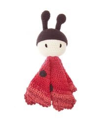 Kit Ricorumi à crocheter Baby Blankies Coccinelle - Rico Design Coccinelle Rouge