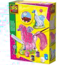 Moulage et peinture - Cheval avec criniere - Figurines en plâtre