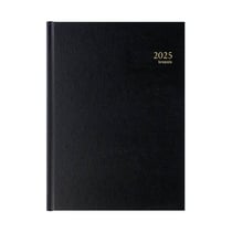 Agenda 2025 Brepols Bremax 1 journalier 21 x 29 cm noir