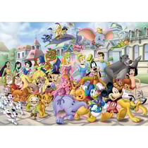 Puzzle la parade des heros disney : 101 dalmatiens - bambi - baloo - aladdin 200 pieces - educa - 13289