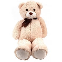 Peluche geante ours blanc 1 metre 05 - sam - grande peluche 105 cm