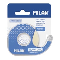 Blister distributeur ruban adhésif transparent brillant 19 mm x 33 m
