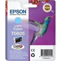 EPSON Cartouche d'encre T0805 Cyan clair - Colibri (C13T08054011)