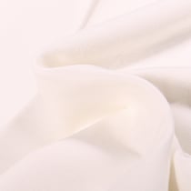 Tissu Jersey Coton Bio uni Blanc cassé