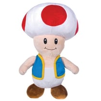 Peluche toad 27 cm - peluche licence officielle nintendo super mario