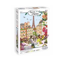 Palette d artiste – Peinture numero – Paris - Sentosphere - Jaune