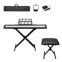 ALIGHTUP - LALAHO - Piano numérique - 88 touches - Bluetooth MIDI - Noir