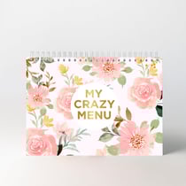 Planificateur de Repas Floral Bliss