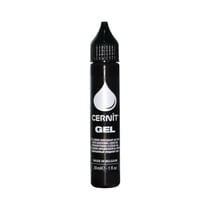 Gel polymère - Pâte à modeler - Liquide - À cuire - Noir - 30ml - Cernit