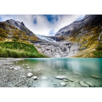 Tableau sur toile lac de montagne 30x45 cm