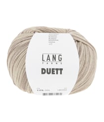 Fil à crocheter 100% Coton DUETT - Lang Yarns 96 Marron