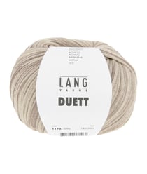 Fil à crocheter 100% Coton DUETT - Lang Yarns 96 Marron