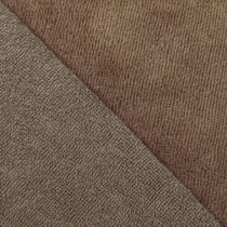 Tissu Micro Éponge Bambou Taupe